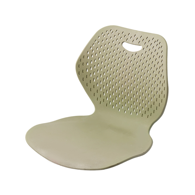 Integrated Chair with Perforated Back